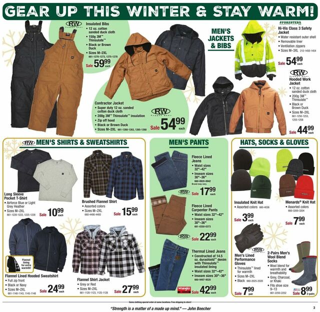 Catalogue Menards from 11/30/2023