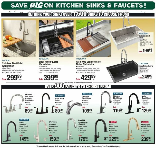 Catalogue Menards from 11/30/2023