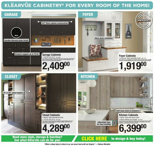 Catalogue Menards from 11/30/2023