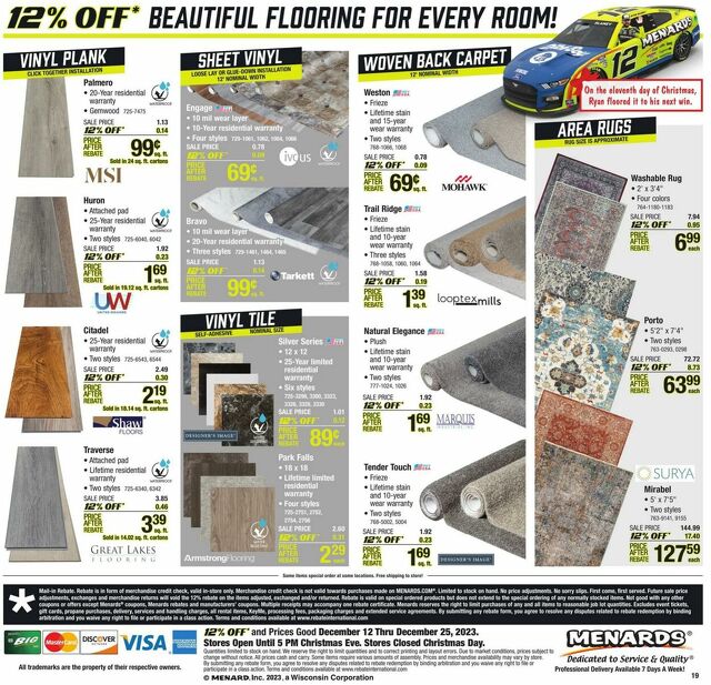 Catalogue Menards from 12/12/2023