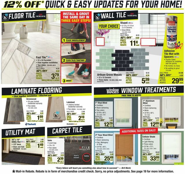 Catalogue Menards from 12/12/2023