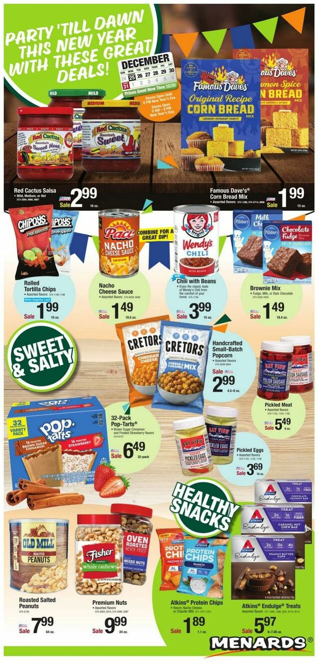 Catalogue Menards from 12/26/2023