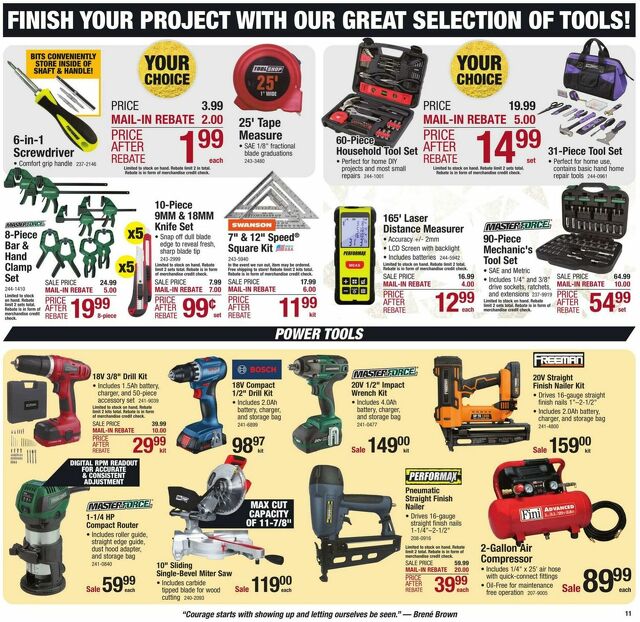 Catalogue Menards from 12/26/2023