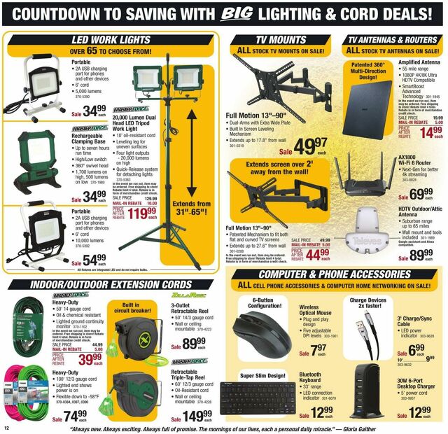 Catalogue Menards from 12/26/2023