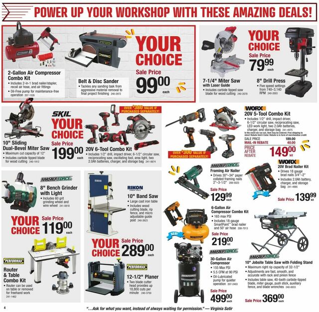 Catalogue Menards from 01/04/2024