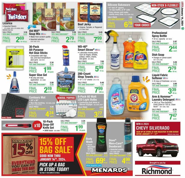 Catalogue Menards from 01/04/2024