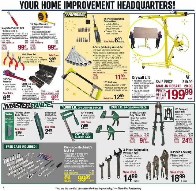 Catalogue Menards from 01/15/2024