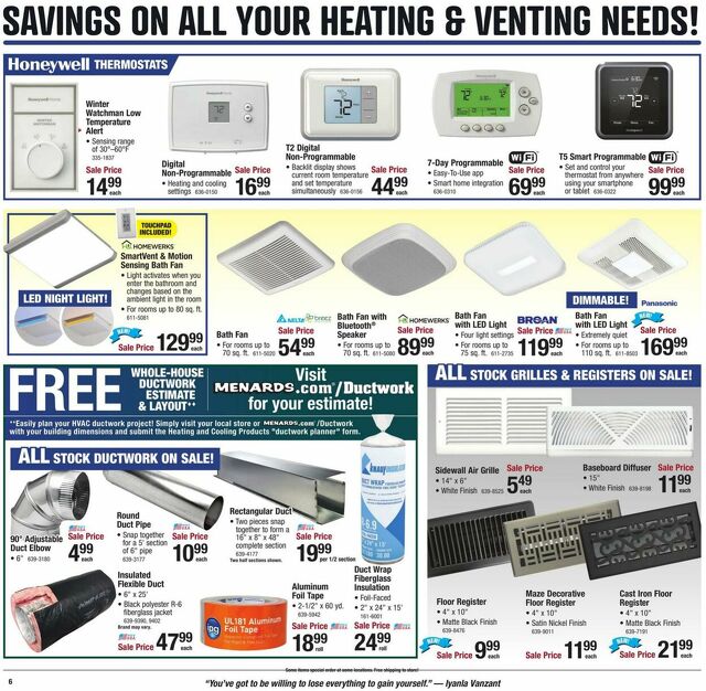 Catalogue Menards from 01/15/2024