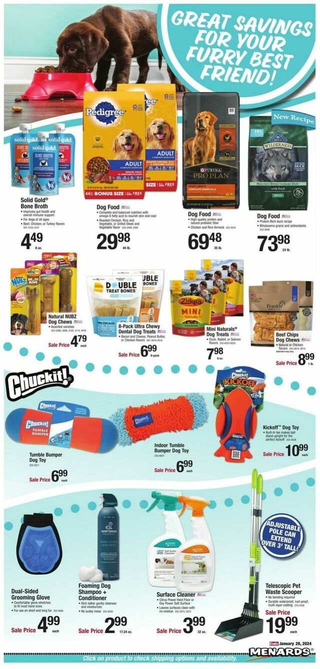 Catalogue Menards from 01/18/2024