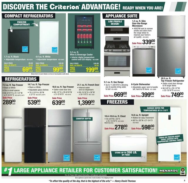 Catalogue Menards from 01/18/2024