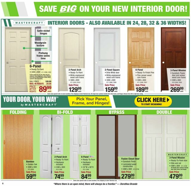 Catalogue Menards from 01/18/2024