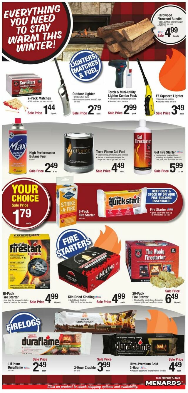 Catalogue Menards from 01/25/2024