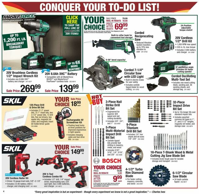 Catalogue Menards from 01/25/2024