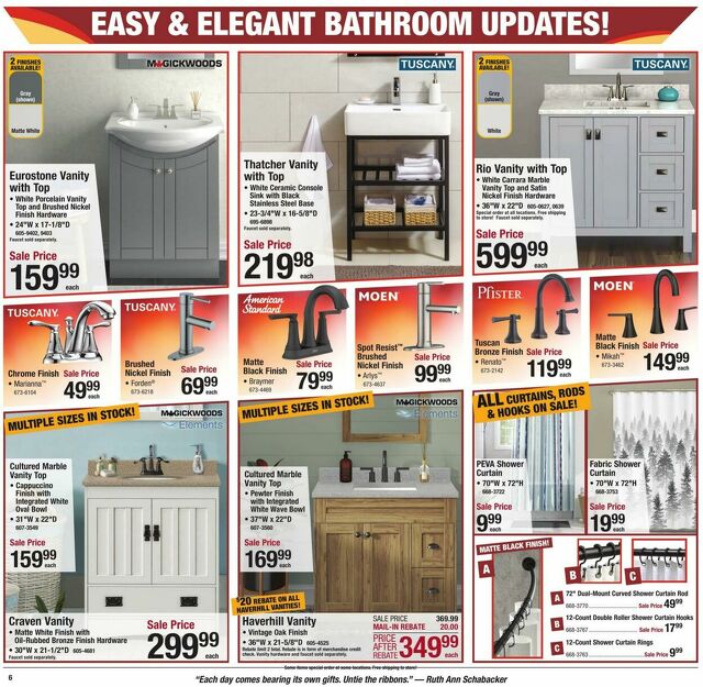 Catalogue Menards from 01/25/2024