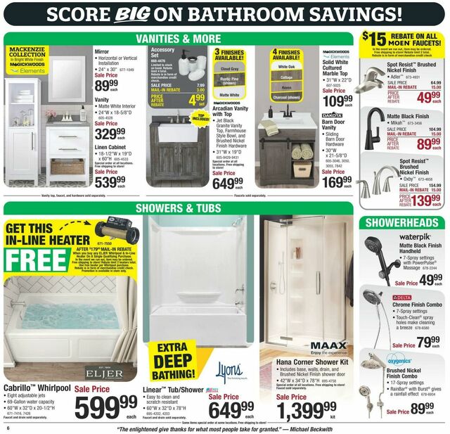 Catalogue Menards from 02/01/2024