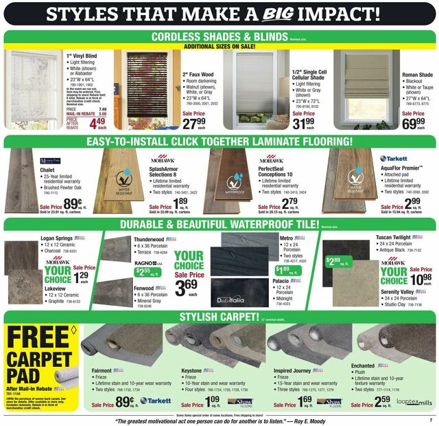Catalogue Menards from 02/01/2024