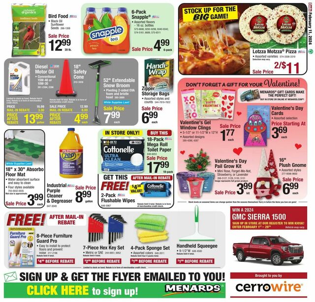 Catalogue Menards from 02/01/2024