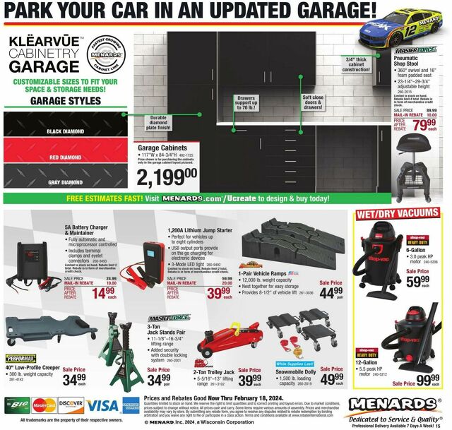 Catalogue Menards from 02/08/2024