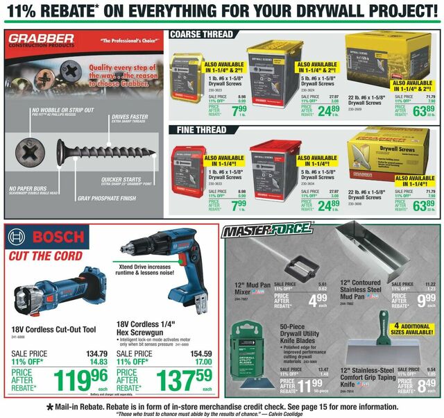 Catalogue Menards from 02/22/2024
