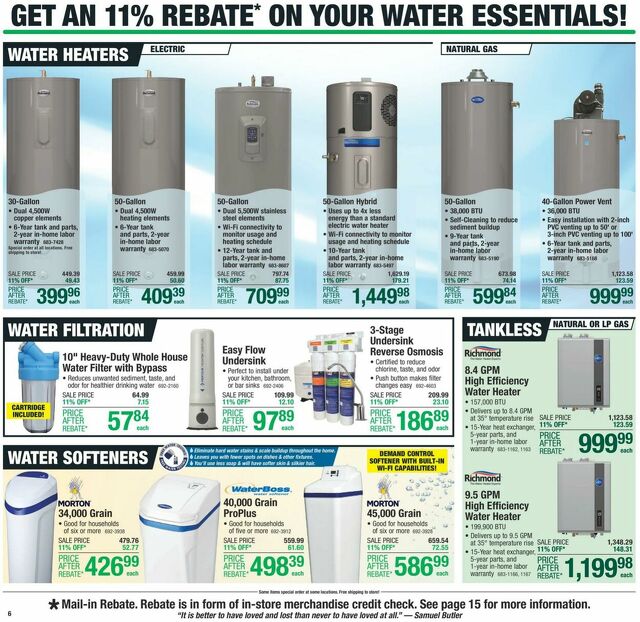 Catalogue Menards from 02/22/2024