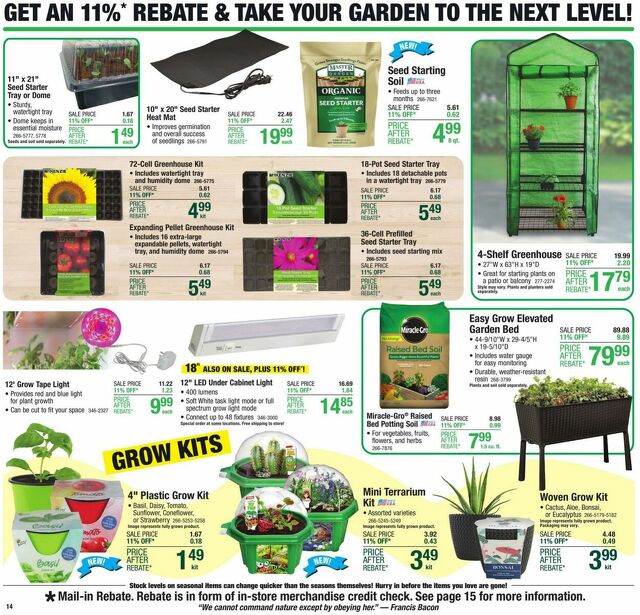Catalogue Menards from 02/22/2024