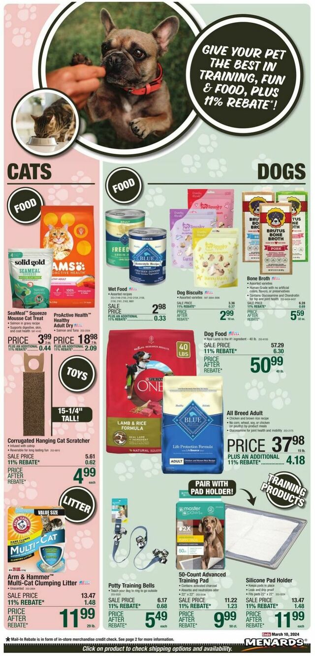 Catalogue Menards from 02/29/2024