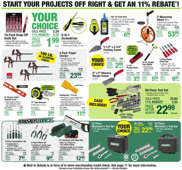 Catalogue Menards from 03/07/2024