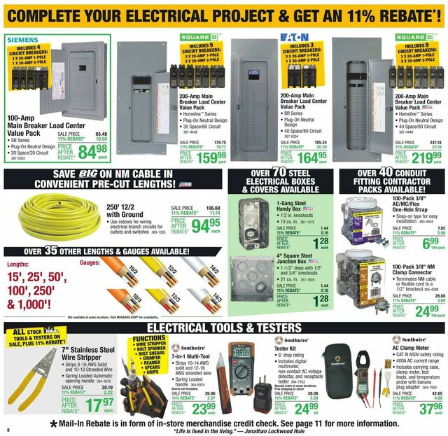 Catalogue Menards from 03/14/2024