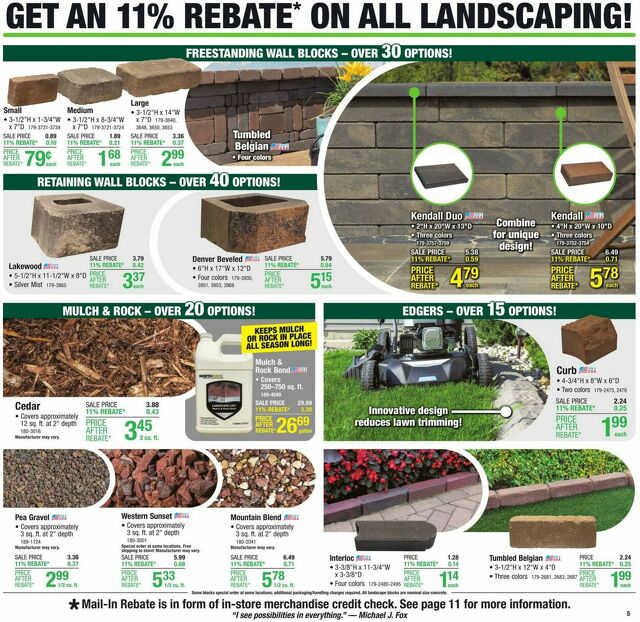 Catalogue Menards from 03/28/2024
