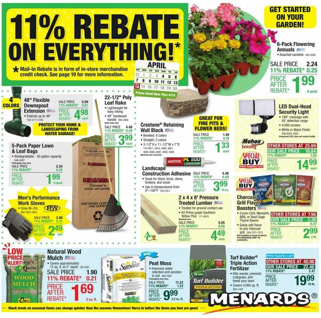 Catalogue Menards from 04/04/2024