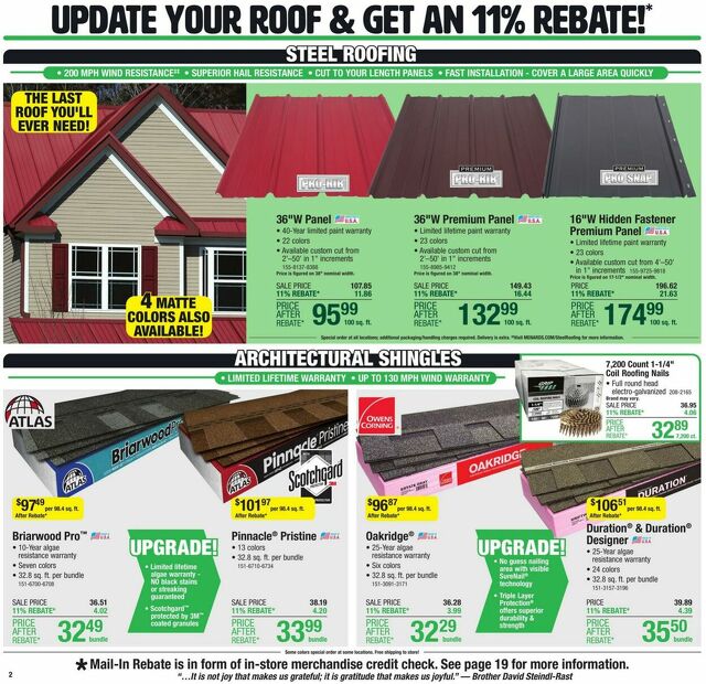 Catalogue Menards from 04/04/2024