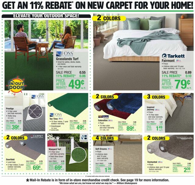 Catalogue Menards from 04/04/2024