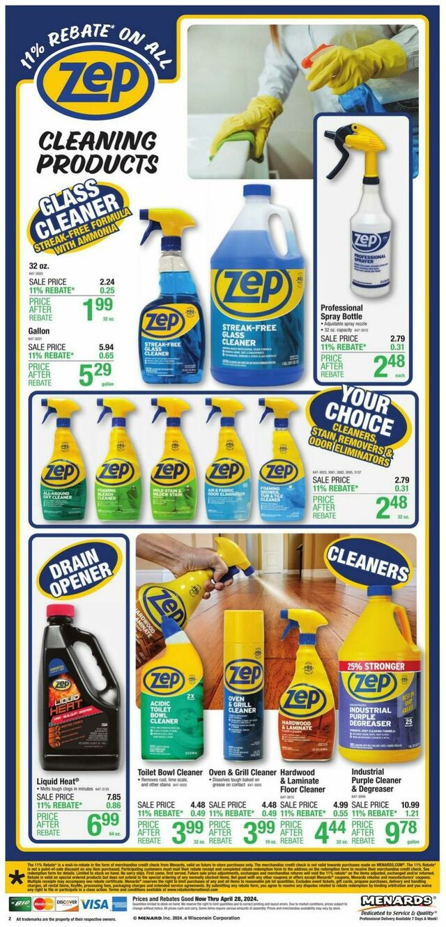 Catalogue Menards from 04/18/2024