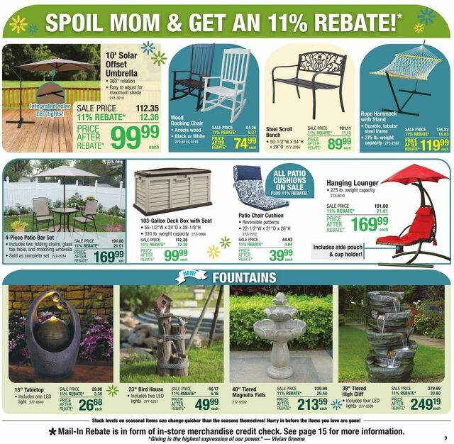 Catalogue Menards from 05/02/2024
