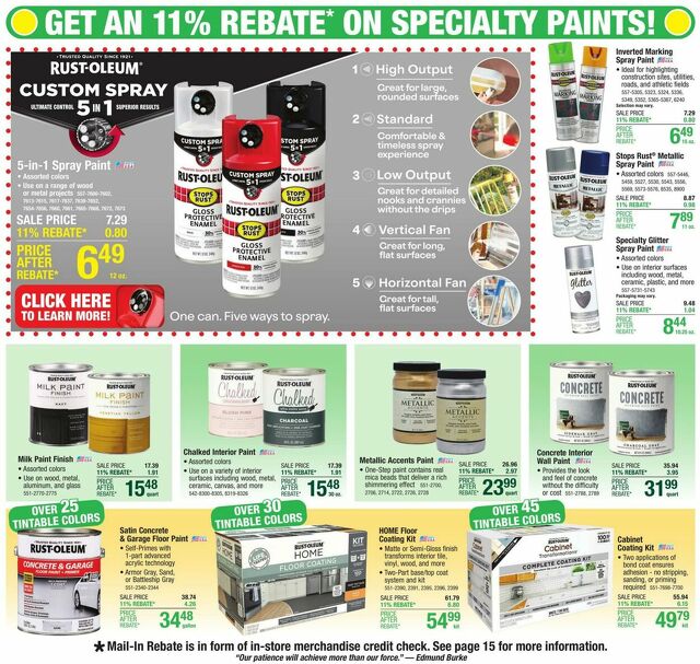 Catalogue Menards from 05/09/2024