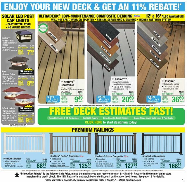 Catalogue Menards from 05/16/2024