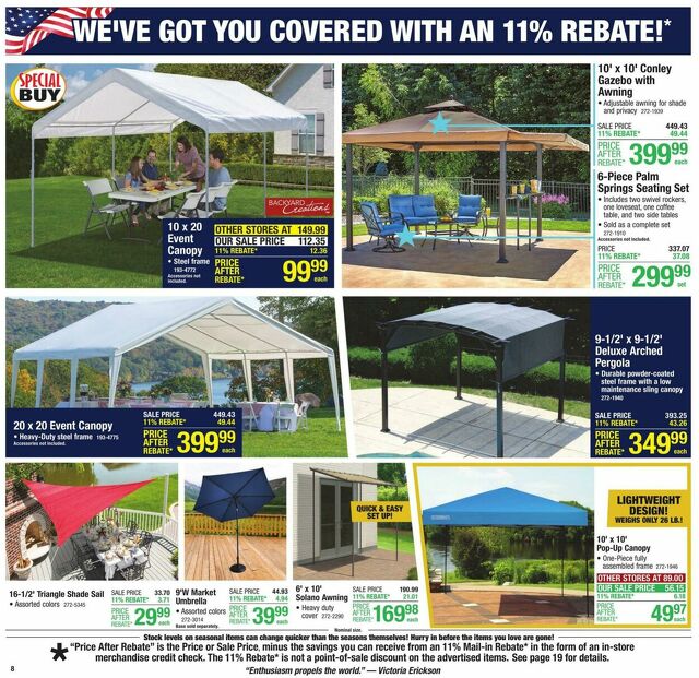 Catalogue Menards from 05/16/2024