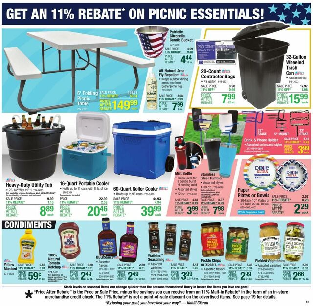 Catalogue Menards from 05/16/2024