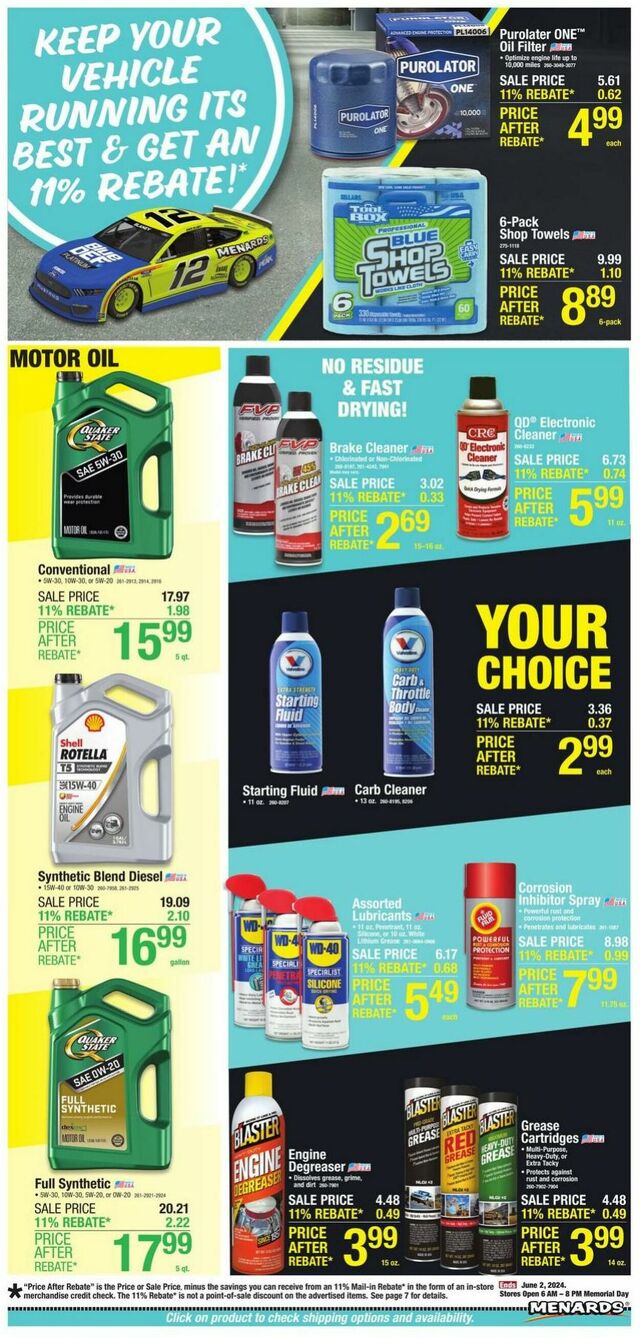 Catalogue Menards from 05/22/2024