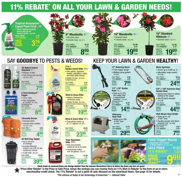 Catalogue Menards from 05/29/2024