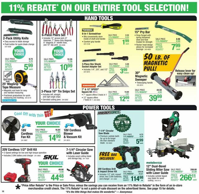 Catalogue Menards from 05/29/2024