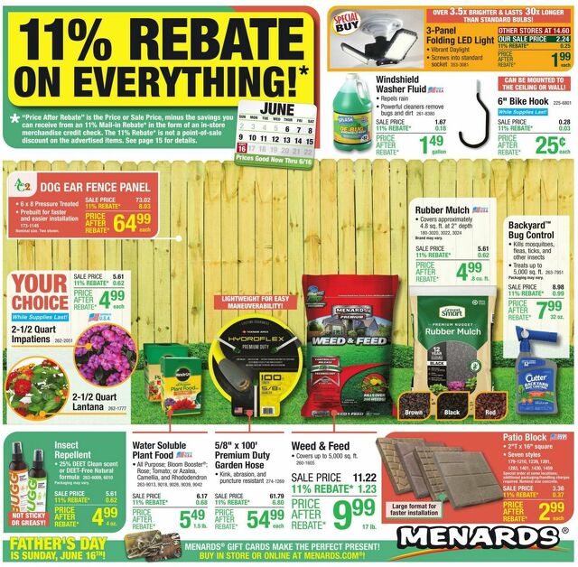 Catalogue Menards from 06/05/2024