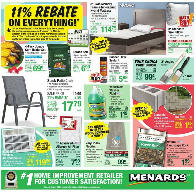 Catalogue Menards from 07/10/2024