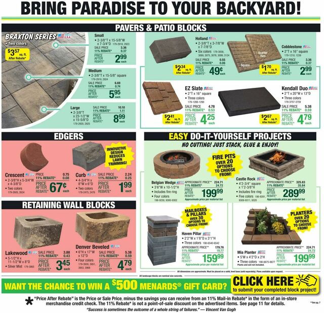 Catalogue Menards from 07/10/2024