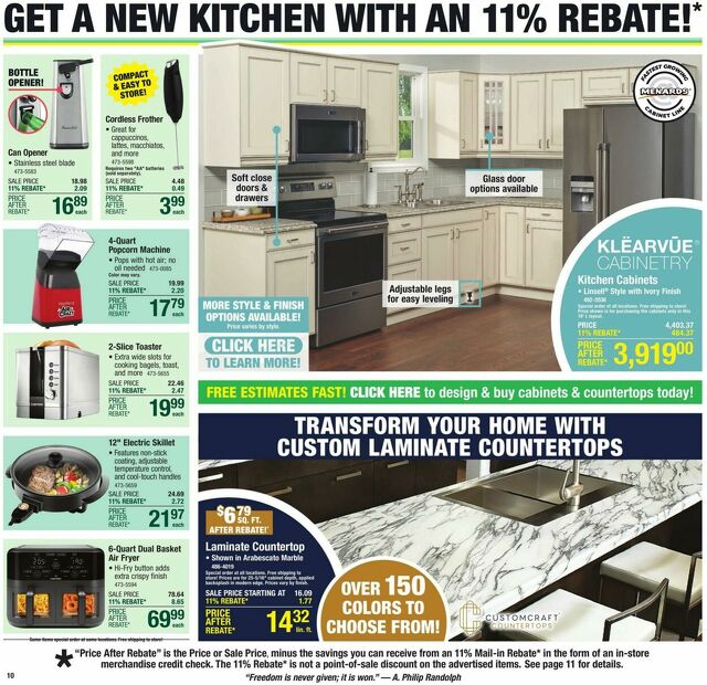 Catalogue Menards from 07/10/2024