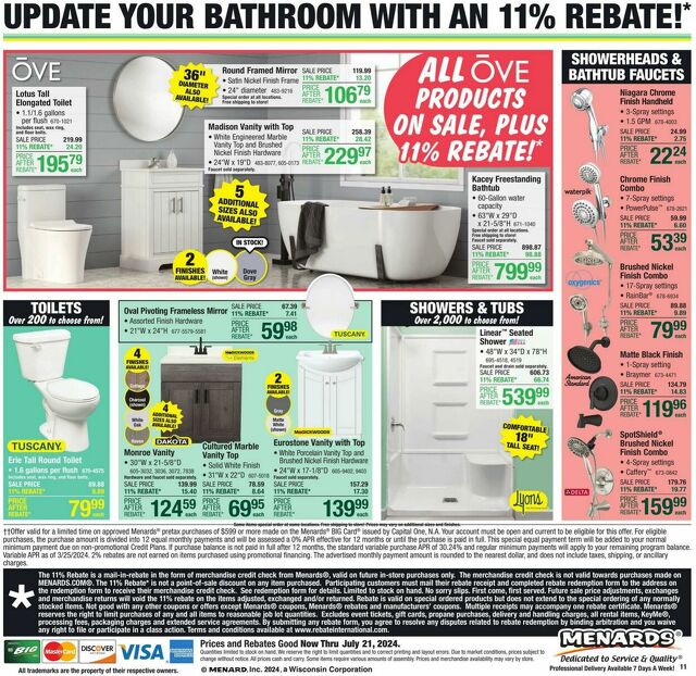 Catalogue Menards from 07/10/2024