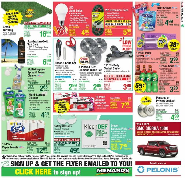 Catalogue Menards from 07/10/2024