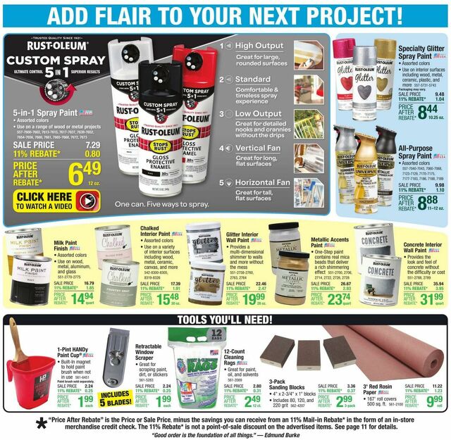 Catalogue Menards from 07/17/2024