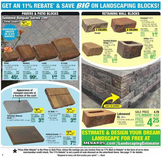 Catalogue Menards from 07/17/2024