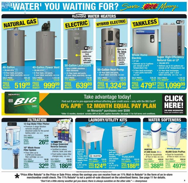 Catalogue Menards from 07/17/2024